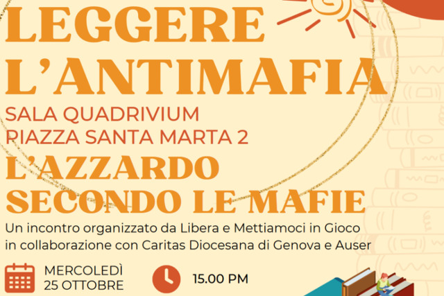 L’azzardo secondo le mafie, Progetto “Leggere l’Antimafia”